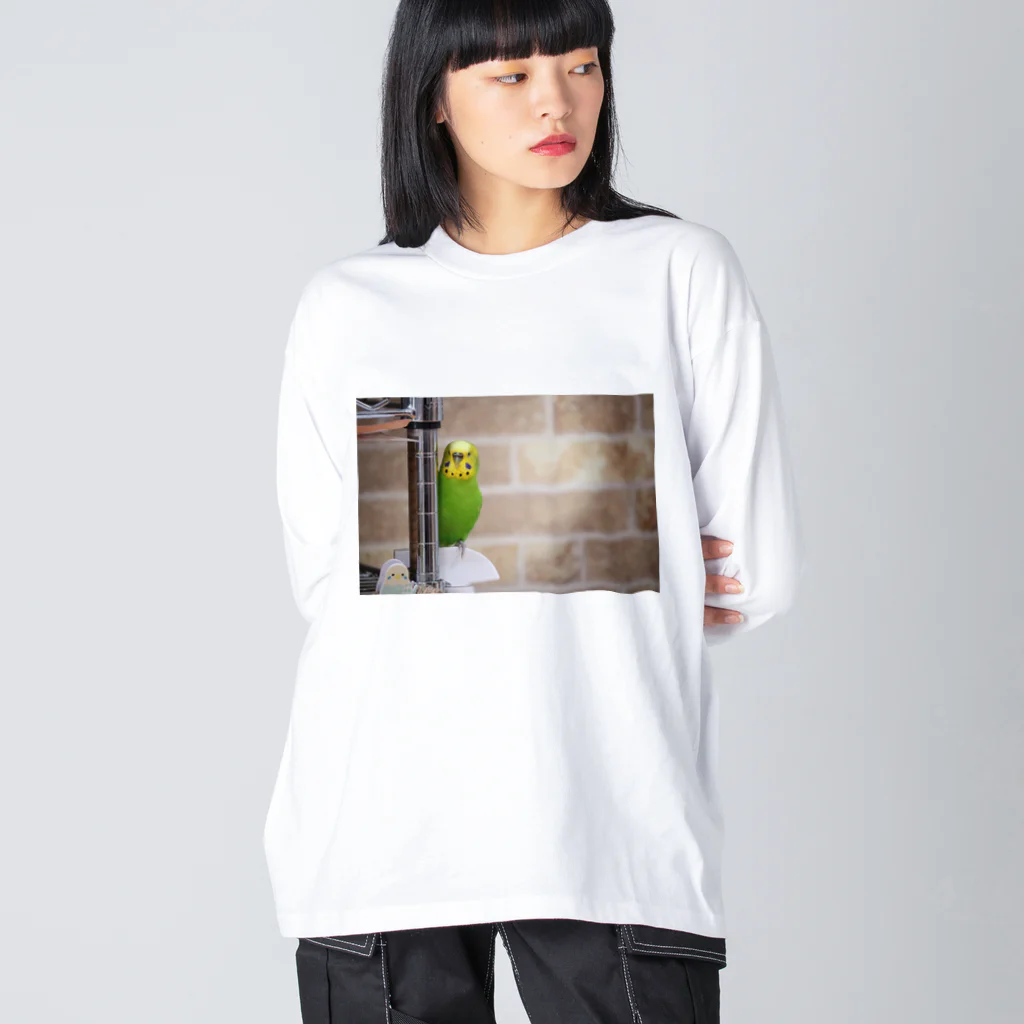 popotarosanのひょっこりぽぽちゃんのロンT Big Long Sleeve T-Shirt