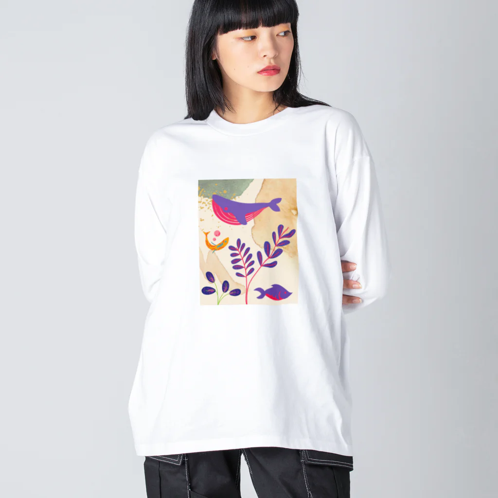 うなわるどの海と陸 Big Long Sleeve T-Shirt