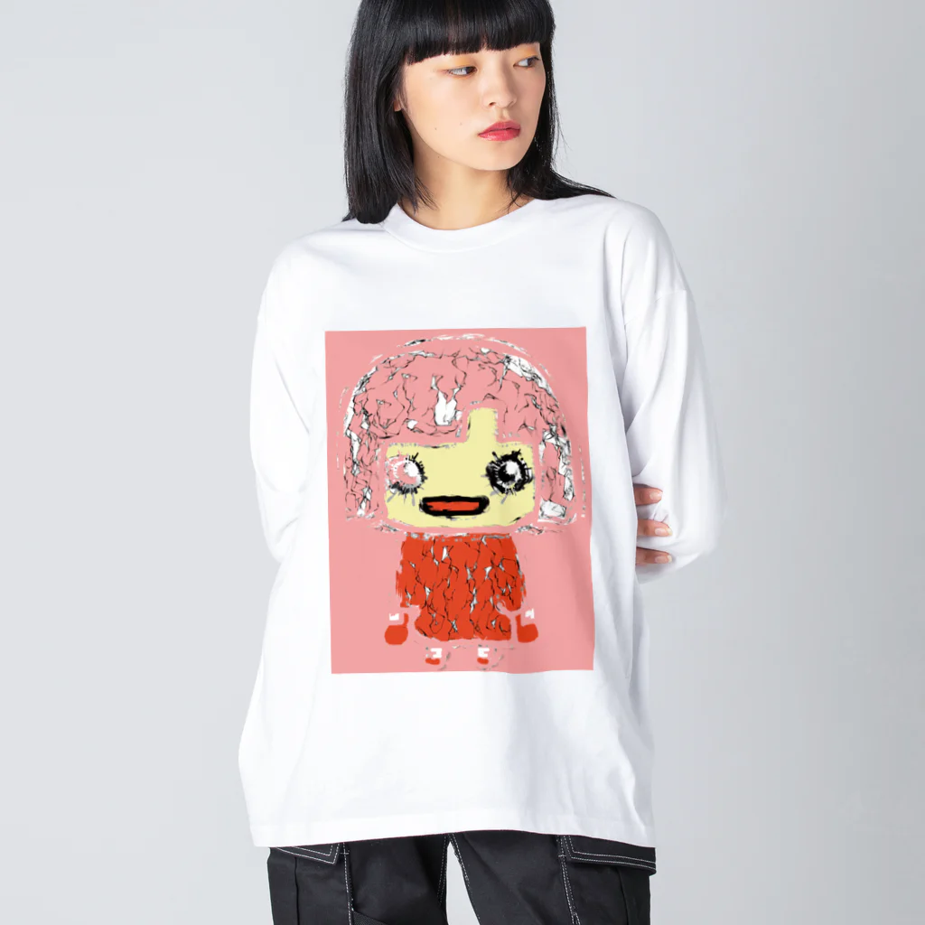 ZuRUIのgiRl ビッグシルエットロングスリーブTシャツ