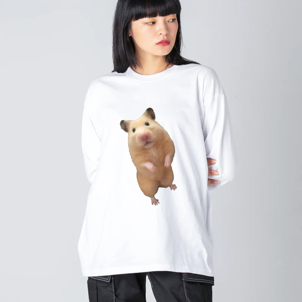 キンクマハムスターふろちゃんショップのキンクマハムスターふろちゃん Big Long Sleeve T-Shirt