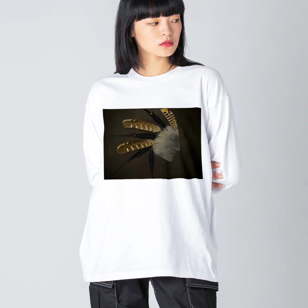 Ars Antiquaの前面プリント　Meditation（瞑想） Big Long Sleeve T-Shirt