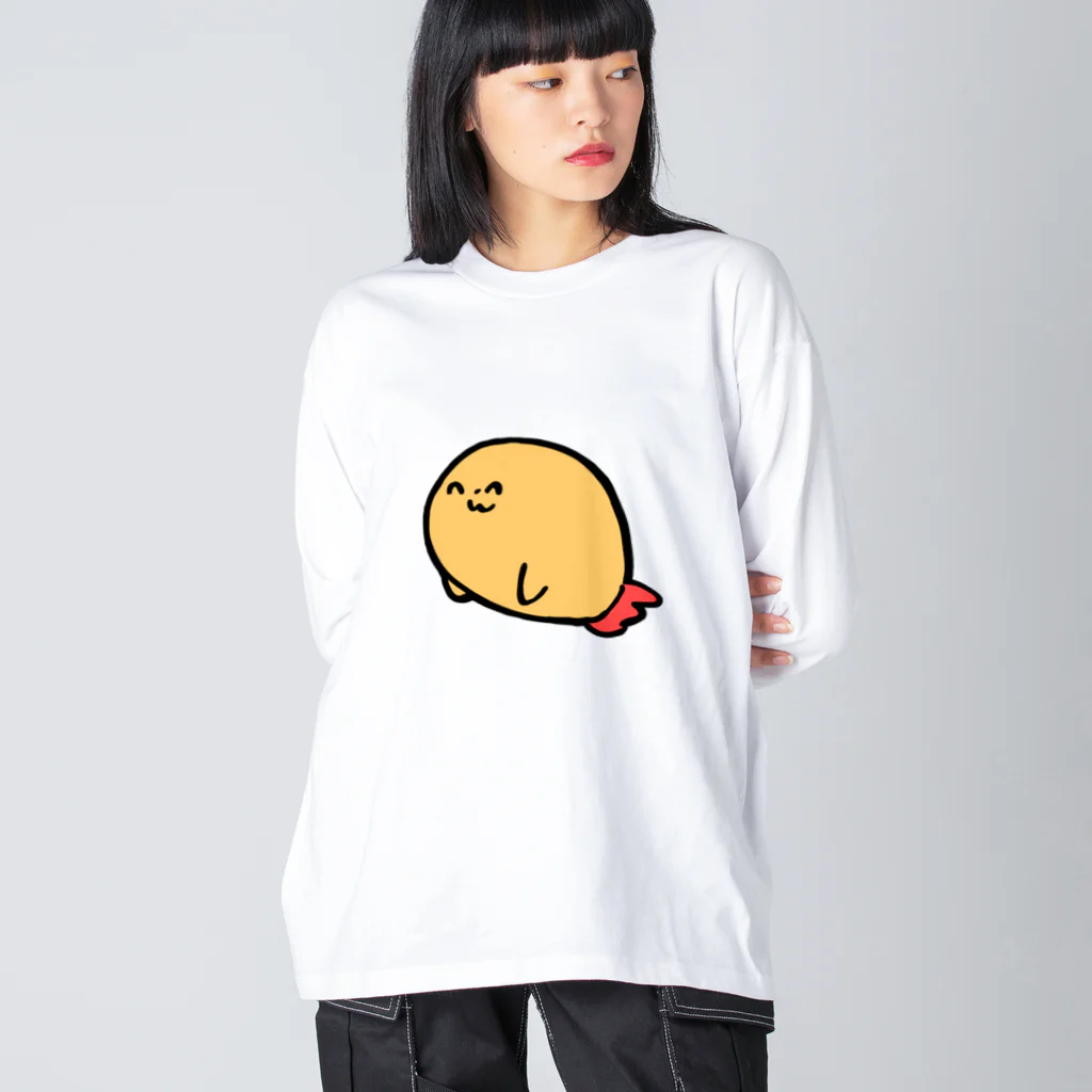 スガイのエビフライあざらし Big Long Sleeve T-Shirt