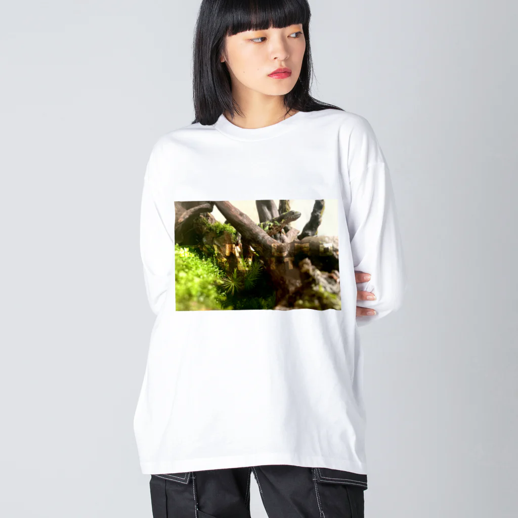 エゴイスト乙女のマダライモリ Big Long Sleeve T-Shirt