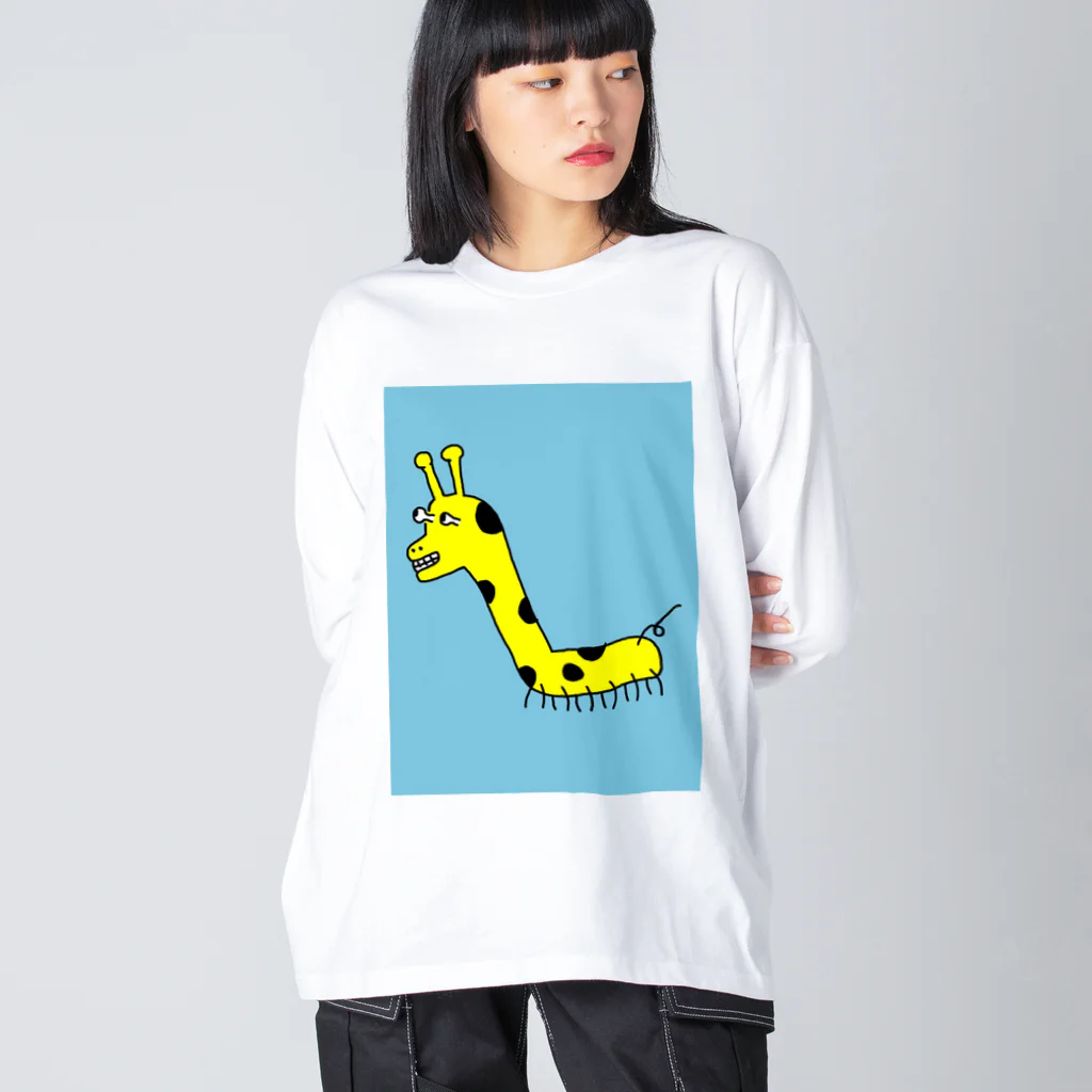 どうぶつくみあいのソレハキリン ビッグシルエットロングスリーブTシャツ