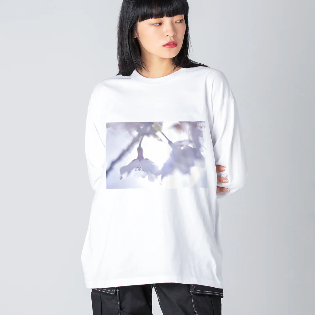 alligator_artの桜 Big Long Sleeve T-Shirt