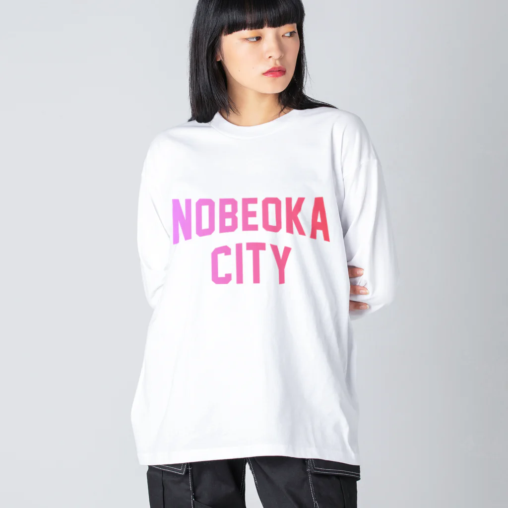 JIMOTOE Wear Local Japanの延岡市 NOBEOKA CITY ビッグシルエットロングスリーブTシャツ