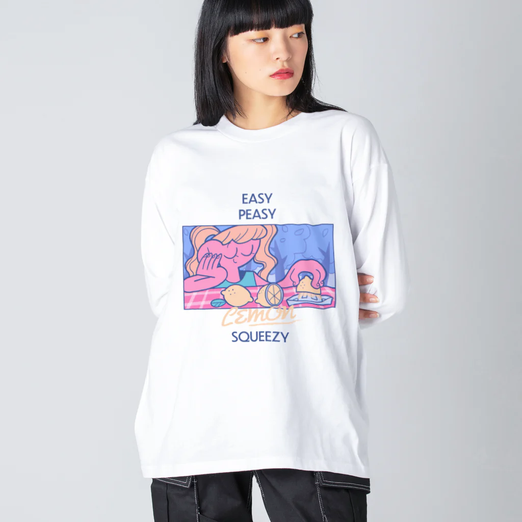 水沢石鹸のEZPZ Big Long Sleeve T-Shirt