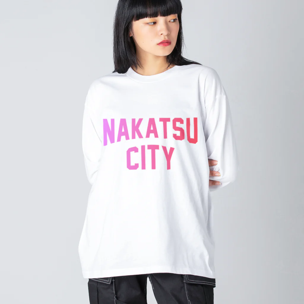 JIMOTOE Wear Local Japanの中津市 NAKATSU CITY Big Long Sleeve T-Shirt