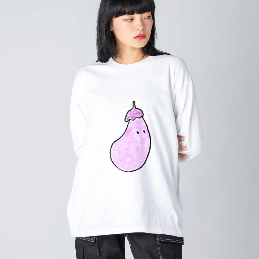 ペンネの野菜シリーズ なす Big Long Sleeve T-Shirt