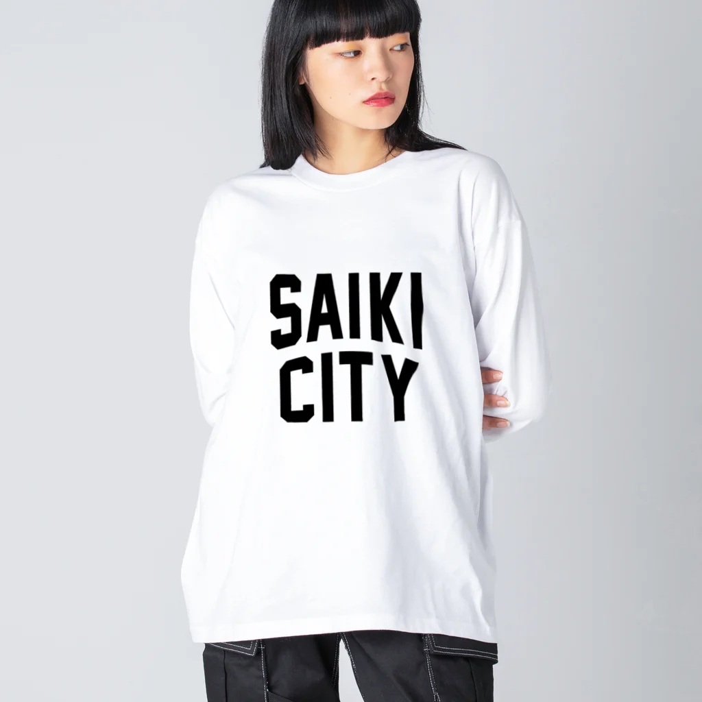 JIMOTO Wear Local Japanの佐伯市 SAIKI CITY ビッグシルエットロングスリーブTシャツ