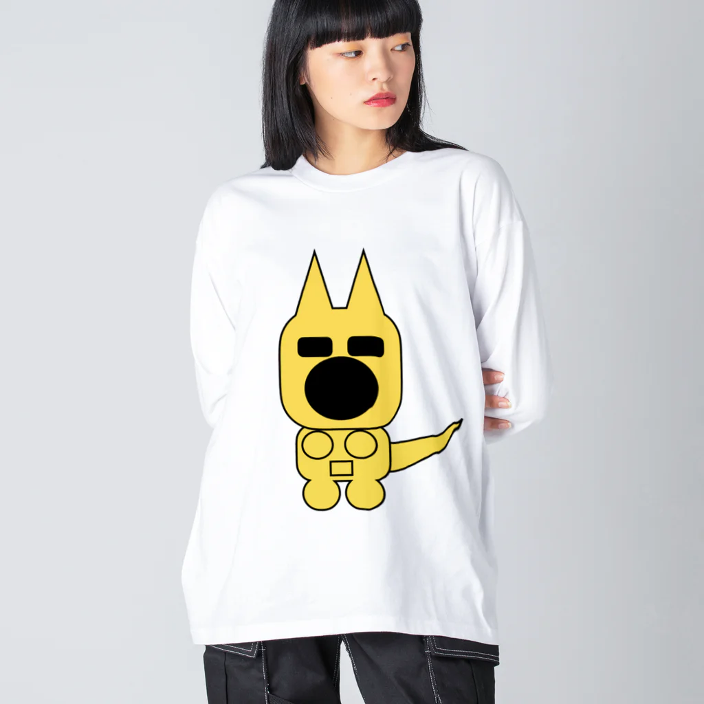 Pat's WorksのKanga Who? ビッグシルエットロングスリーブTシャツ