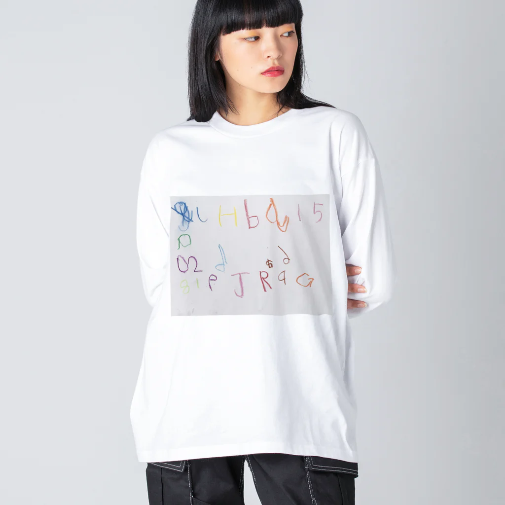 Kinari SHOPの暗号シリーズ① ビッグシルエットロングスリーブTシャツ