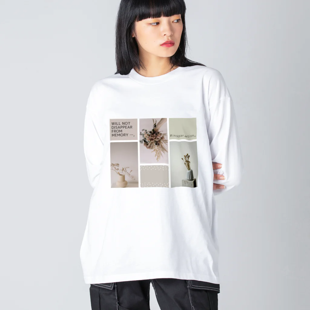 insparation｡   --- ｲﾝｽﾋﾟﾚｰｼｮﾝ｡のmemory。ｱﾝﾆｭｲ･ﾋﾟﾝｸ Big Long Sleeve T-Shirt