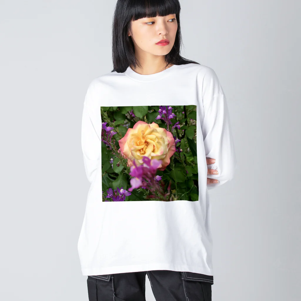 そらもようのバラ🌹 Big Long Sleeve T-Shirt