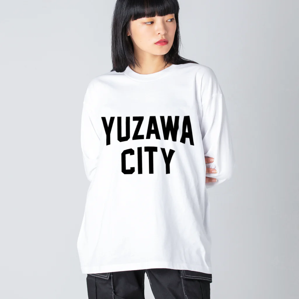 JIMOTOE Wear Local Japanの湯沢市 YUZAWA CITY ビッグシルエットロングスリーブTシャツ