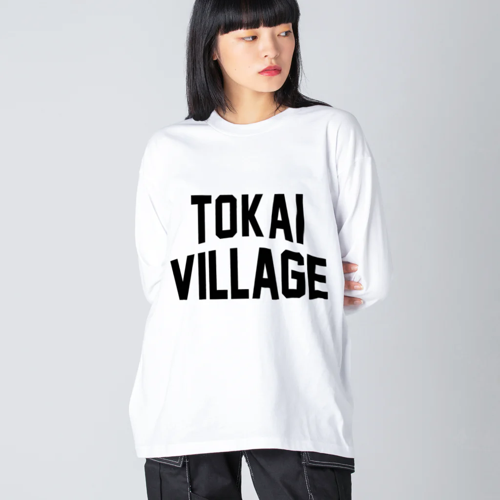 JIMOTOE Wear Local Japanの東海村 TOKAI TOWN ビッグシルエットロングスリーブTシャツ