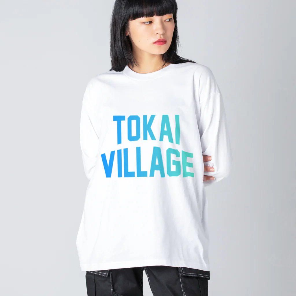 JIMOTOE Wear Local Japanの東海村 TOKAI TOWN Big Long Sleeve T-Shirt