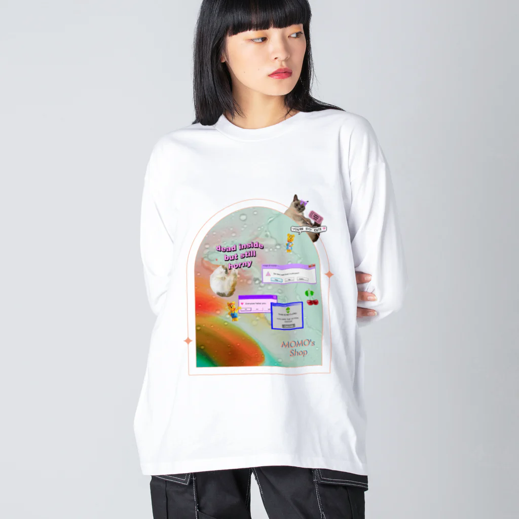 𝙈𝙊𝙈𝙊'𝙨 𝙎𝙝𝙤𝙥のゼリー Big Long Sleeve T-Shirt