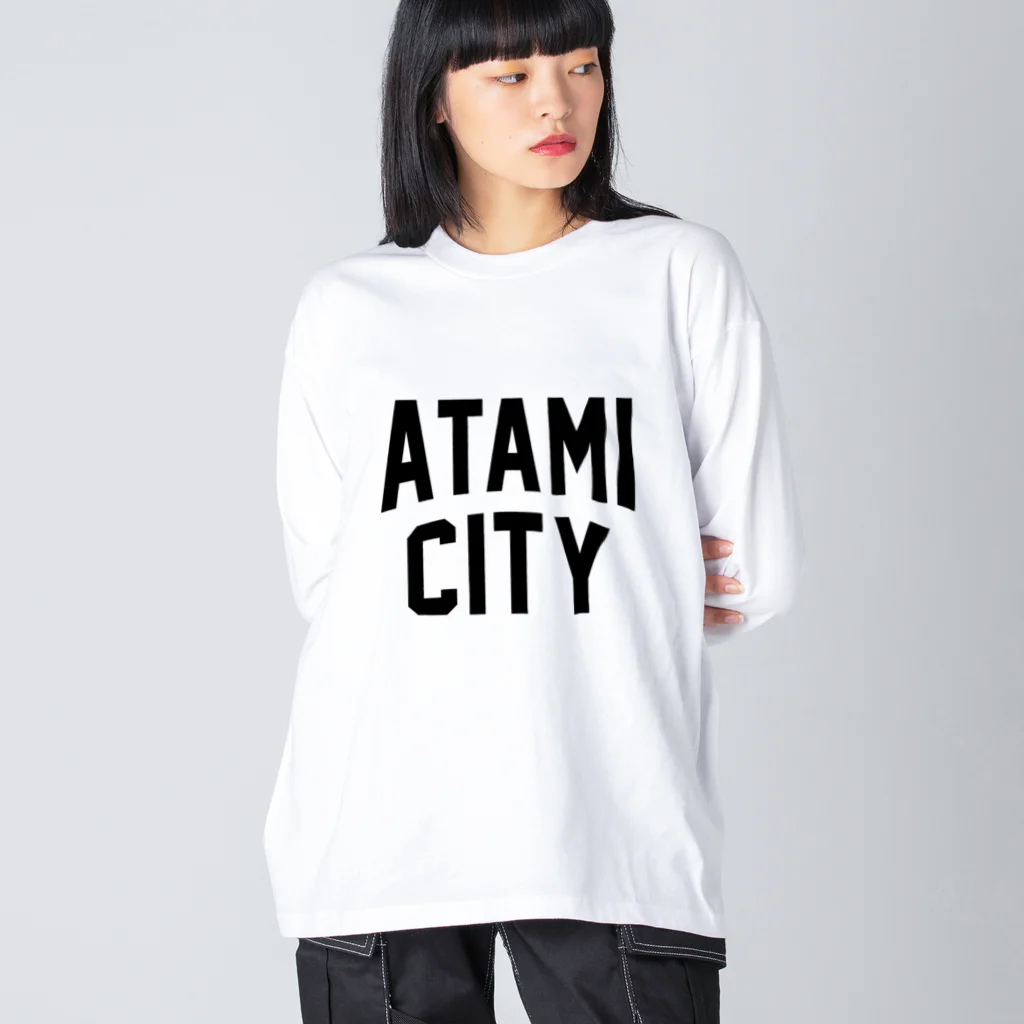 JIMOTOE Wear Local Japanの熱海市 ATAMI CITY ビッグシルエットロングスリーブTシャツ