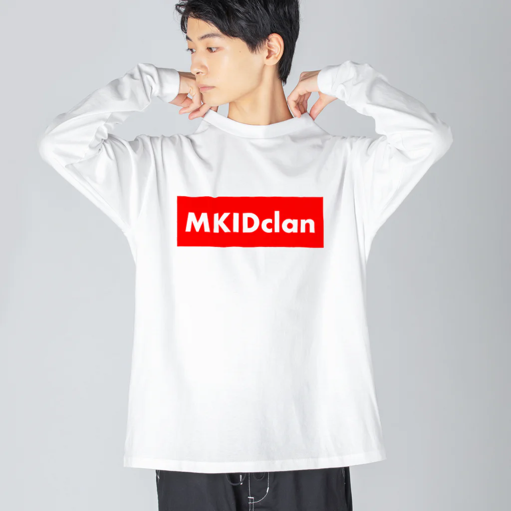 MKID公式のファッション系 ビッグシルエットロングスリーブTシャツ