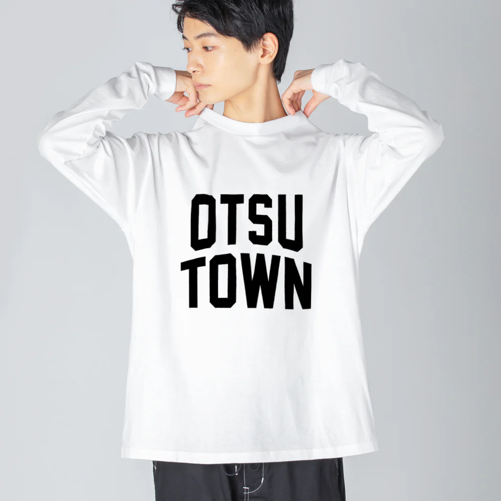 JIMOTOE Wear Local Japanの大津町 OTSU TOWN ビッグシルエットロングスリーブTシャツ