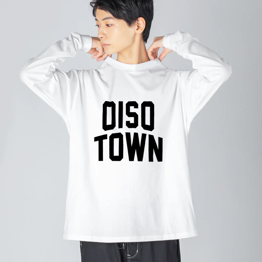 JIMOTOE Wear Local Japanの大磯町 OISO TOWN ビッグシルエットロングスリーブTシャツ