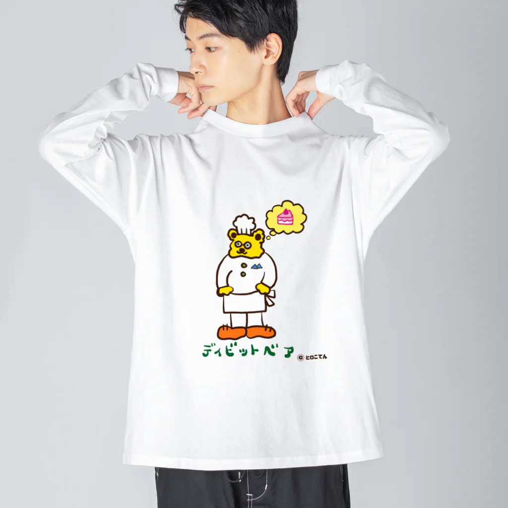 Doremi-meruhesoのデイビットベアー ビッグシルエットロングスリーブTシャツ