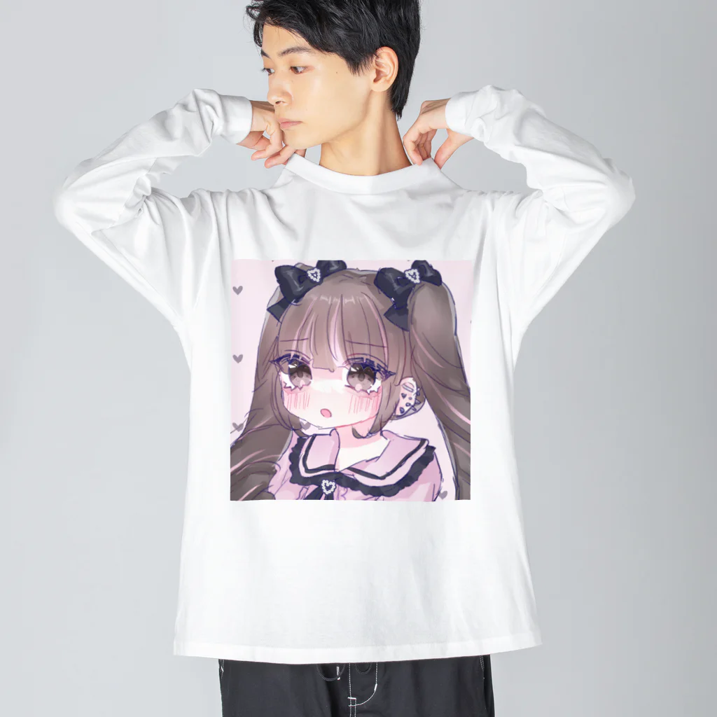 あくむ病院の地雷ちゃん Big Long Sleeve T-Shirt