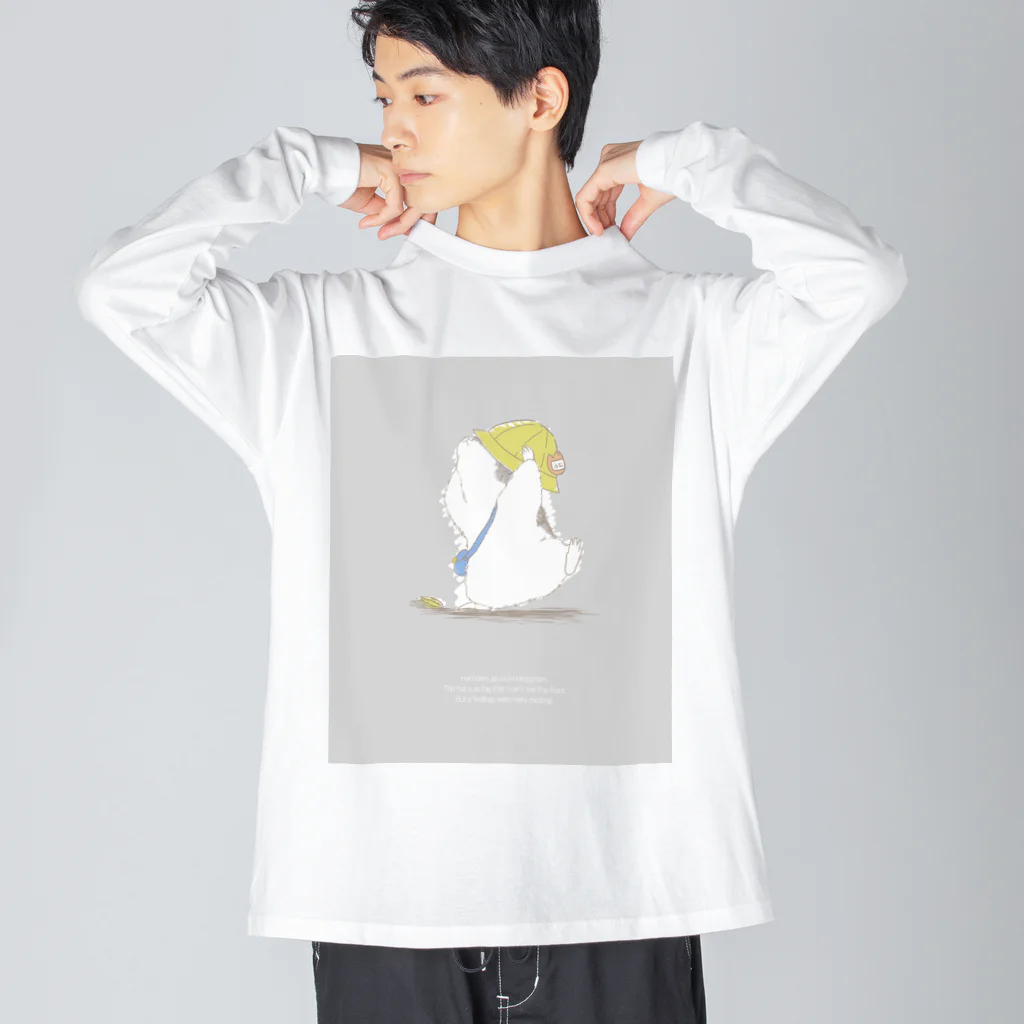 ichikoの絵本の中の1ページ ビッグシルエットロングスリーブTシャツ