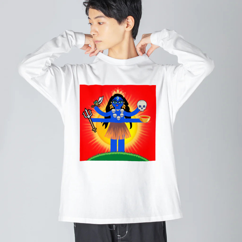 BONGAのマハーカーリー★カーリー女神 Big Long Sleeve T-Shirt