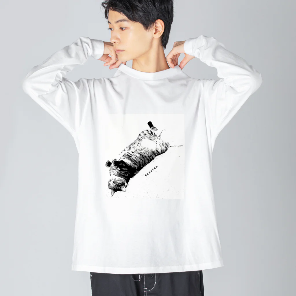 noricone shopのHesoten Clubへようこそ😺🐾 Big Long Sleeve T-Shirt