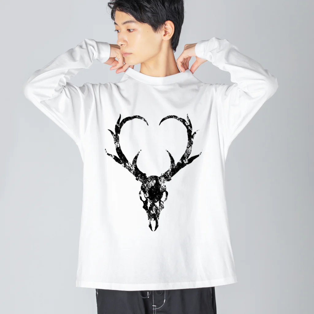 yummeeのDEAR DEER ビッグシルエットロングスリーブTシャツ