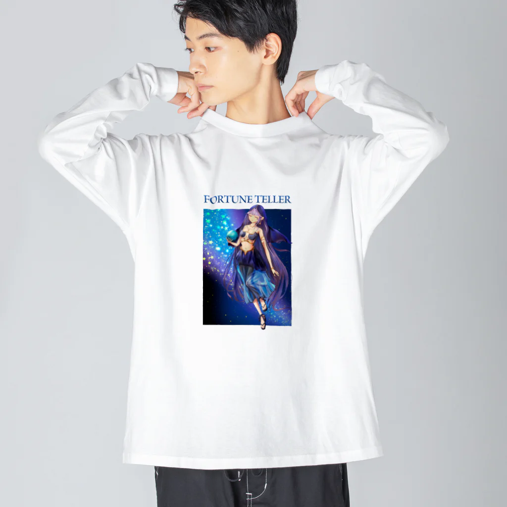 chicodeza by suzuriの占い師さん Big Long Sleeve T-Shirt