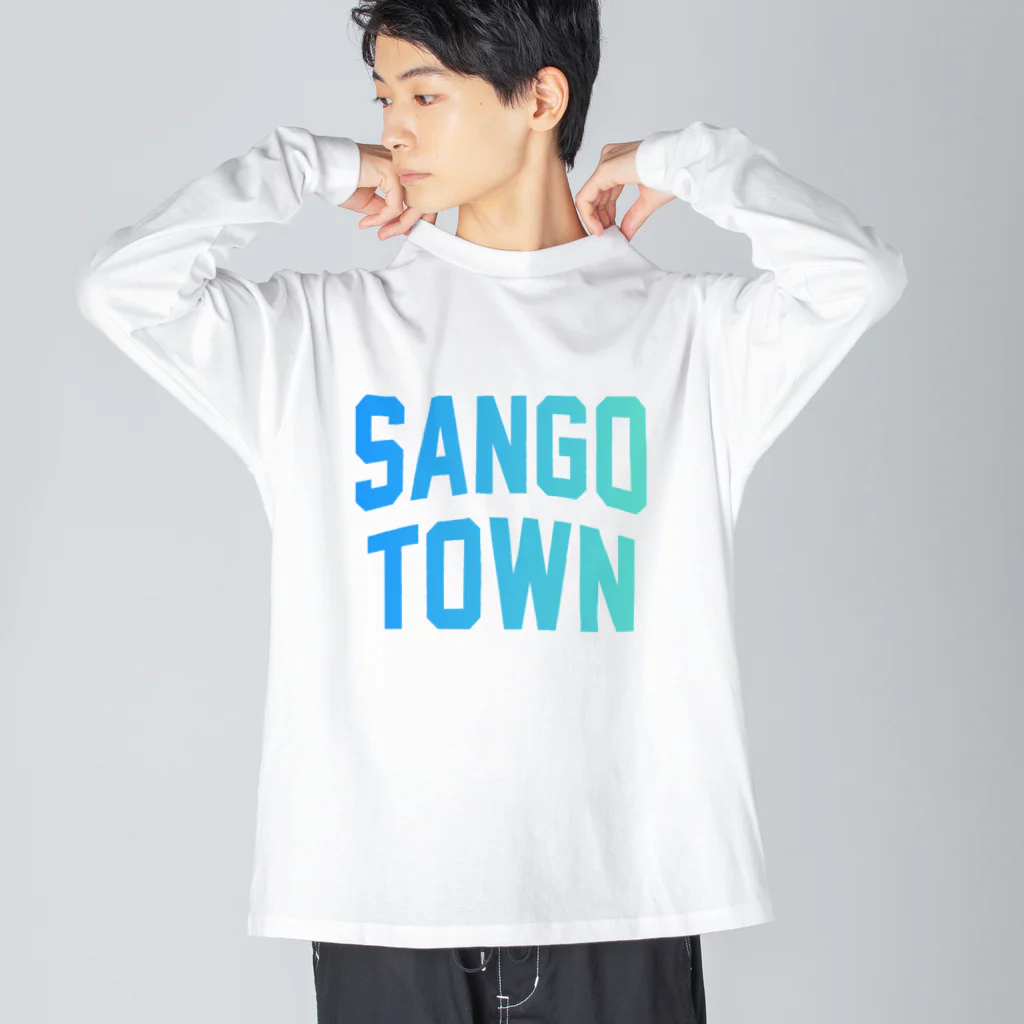 JIMOTO Wear Local Japanの三郷町 SANGO TOWN ビッグシルエットロングスリーブTシャツ