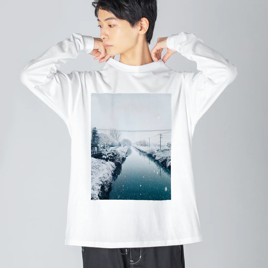 Mikazuki86の冬の景色1 Big Long Sleeve T-Shirt