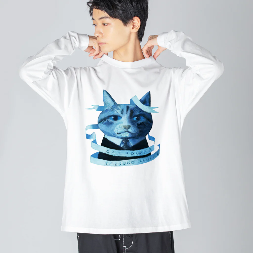 ギャラリールモンドの木内達朗_CAT POWER 2023 Big Long Sleeve T-Shirt