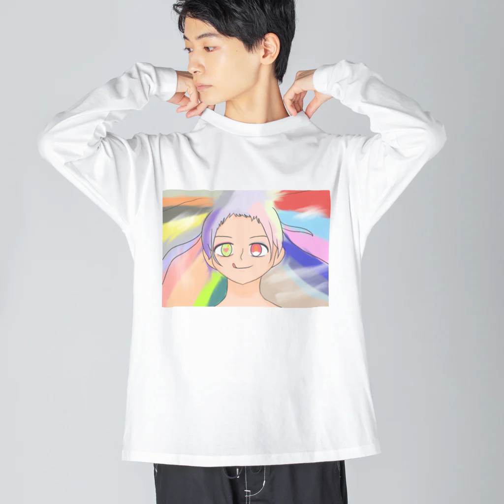 シャイニングのわくわく Big Long Sleeve T-Shirt