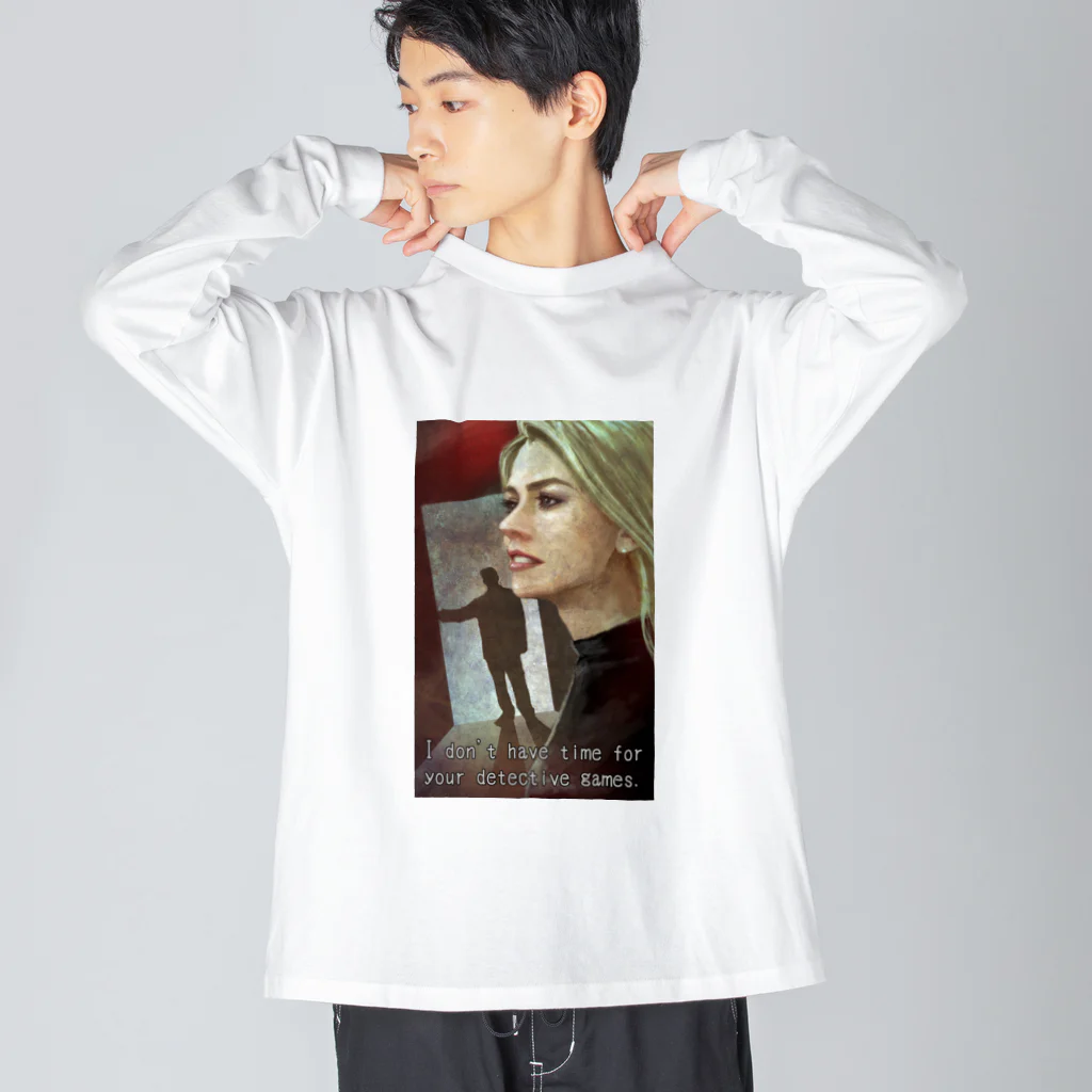 ケロケロワークスの君の探偵ゲームに付き合ってる暇は無いんだ Big Long Sleeve T-Shirt