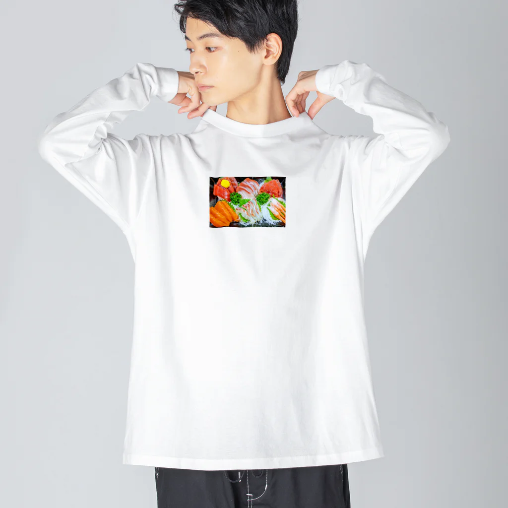 里空の刺身花畑 Big Long Sleeve T-Shirt