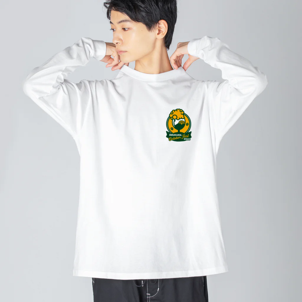 あぶくまオクトーバーフェスト Official Goods2022のあぶくまオクトーバーフェストOfficial Goods Big Long Sleeve T-Shirt