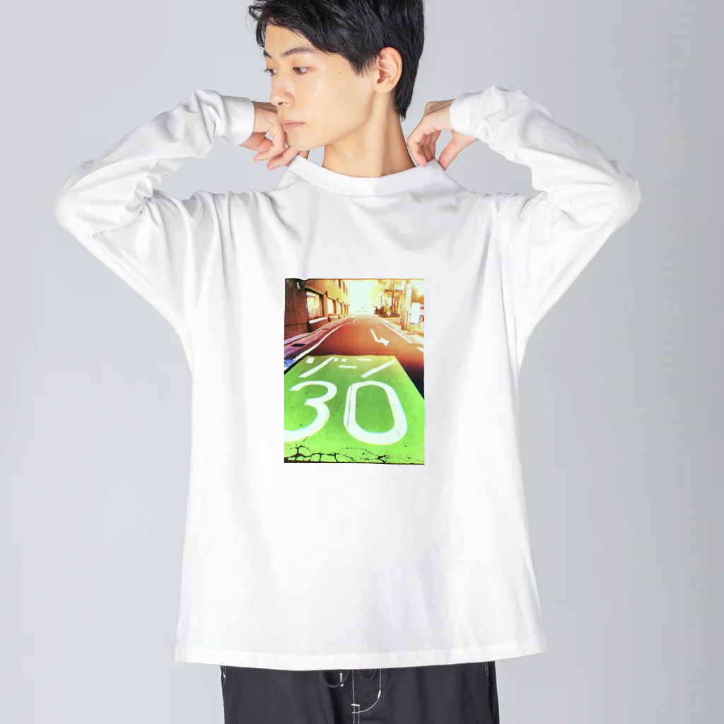 D’s　SHOPのゾーン30 Big Long Sleeve T-Shirt