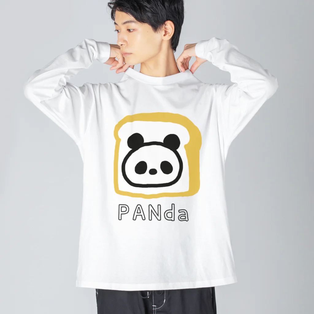 m-osachiのPANda　パンダ ビッグシルエットロングスリーブTシャツ