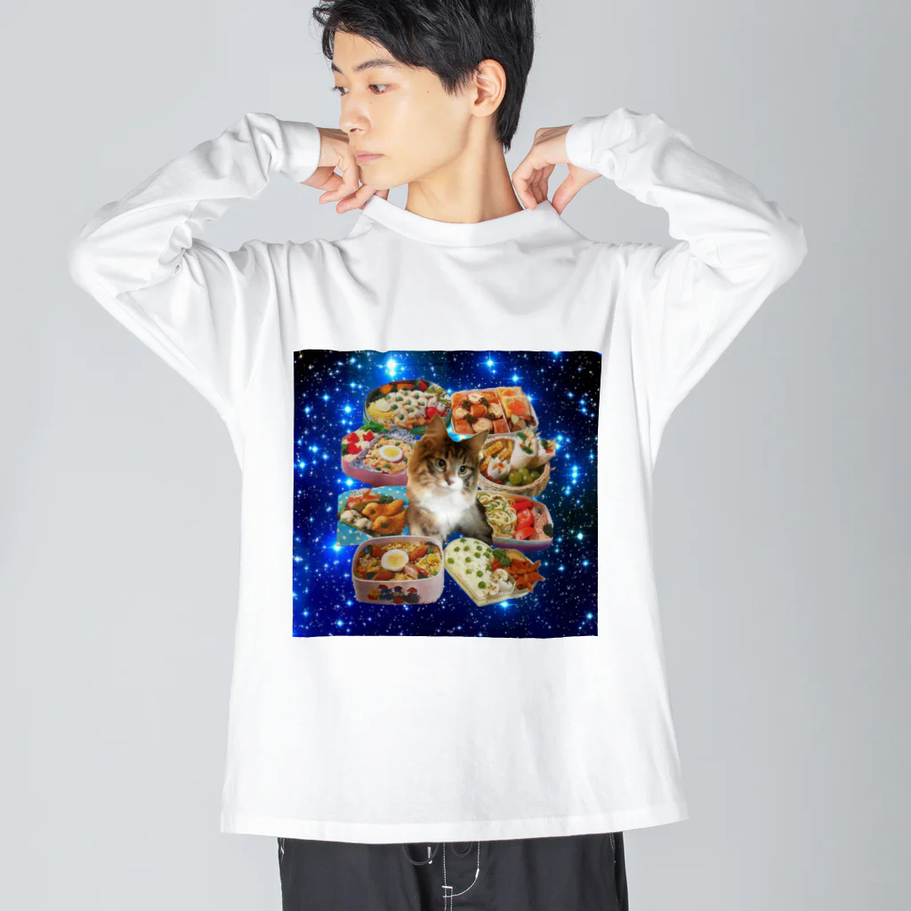 mnto雑貨洋品店の銀河栄光伝説 煮物軍 Big Long Sleeve T-Shirt