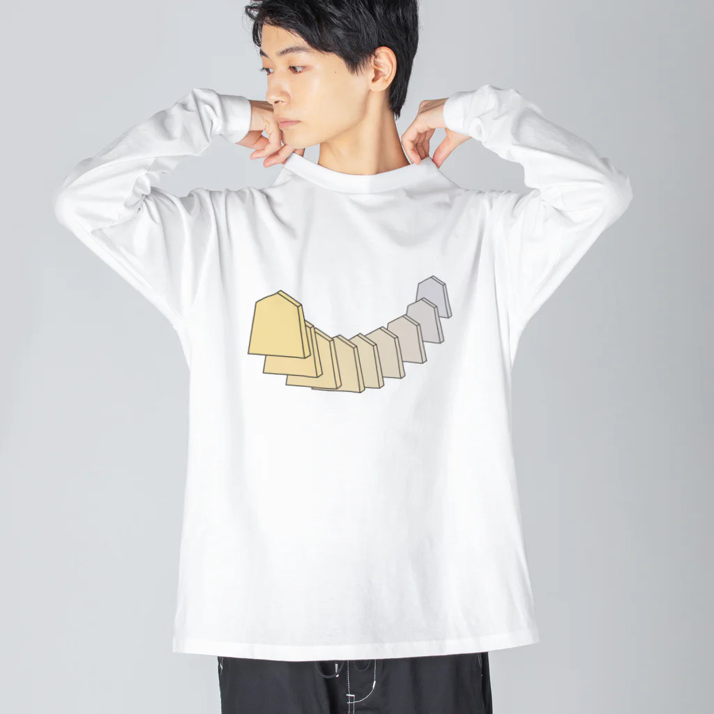 KAWAGOE GRAPHICSの駒 Big Long Sleeve T-Shirt