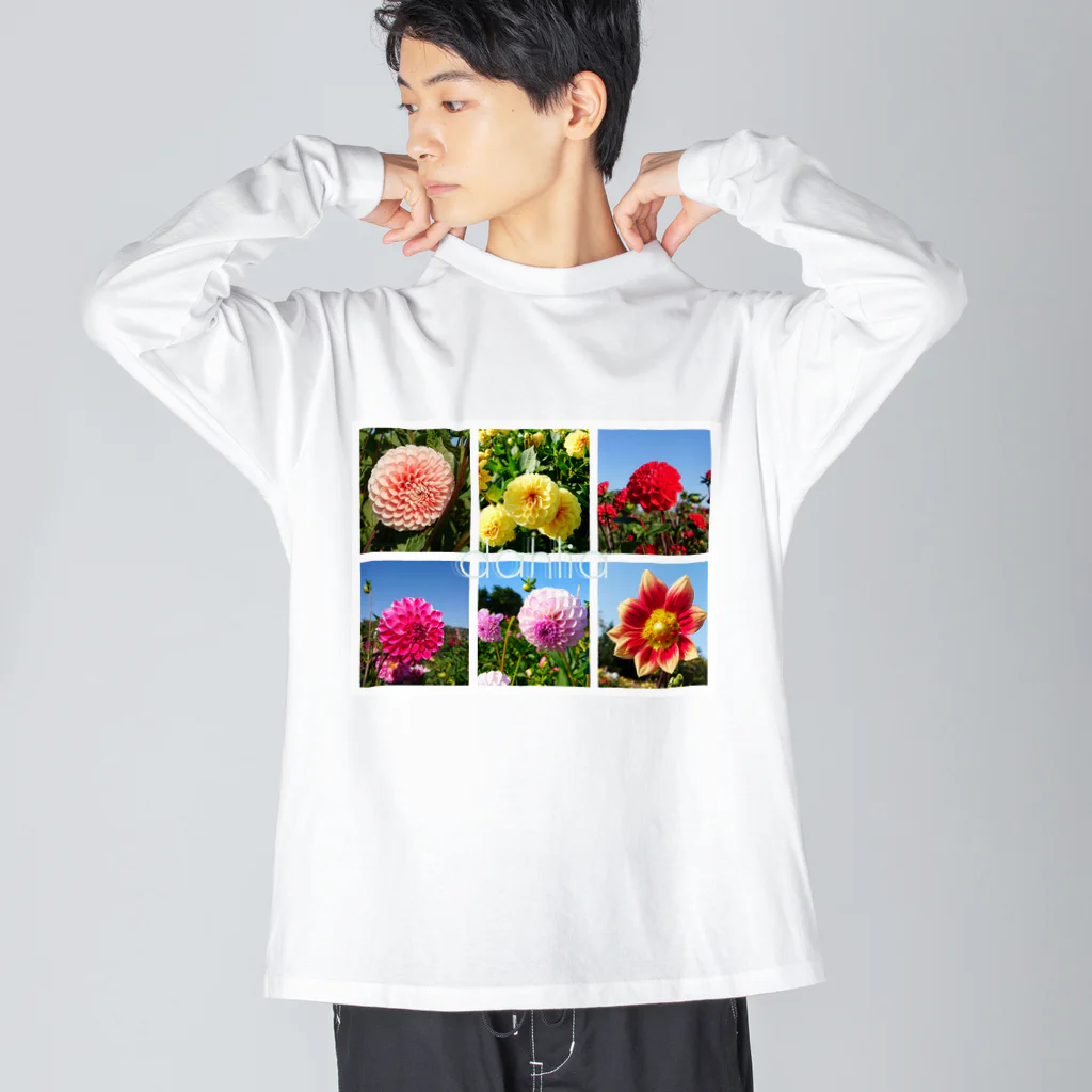 aasのダリア　DAHLIA ビッグシルエットロングスリーブTシャツ