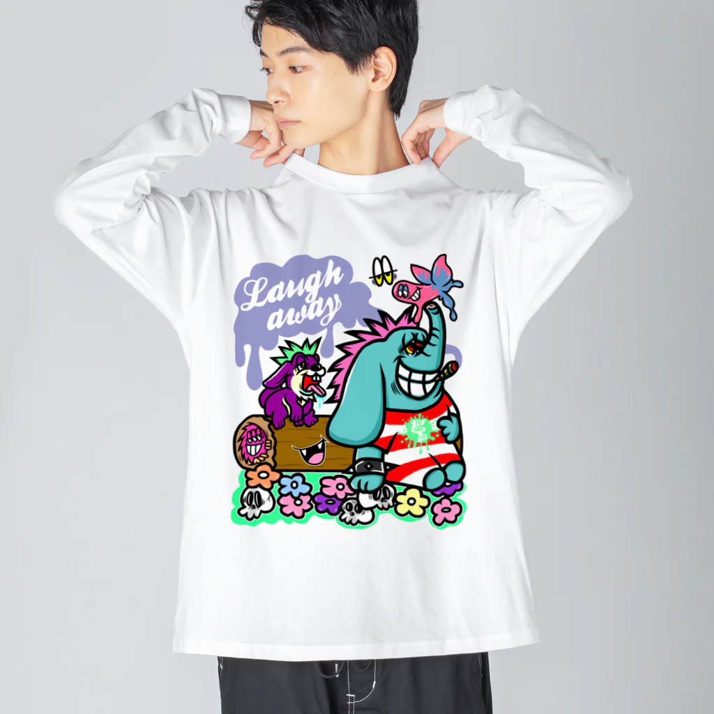 grind popのgp-Beautiful Dreamer Big Long Sleeve T-Shirt