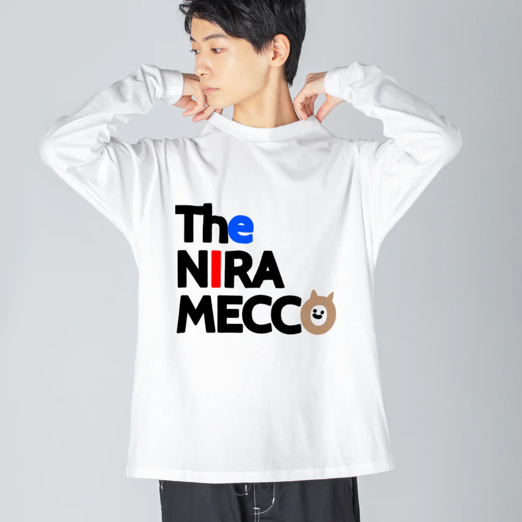 momino studio SHOPのTheNIRAMECCO ロゴ ビッグシルエットロングスリーブTシャツ