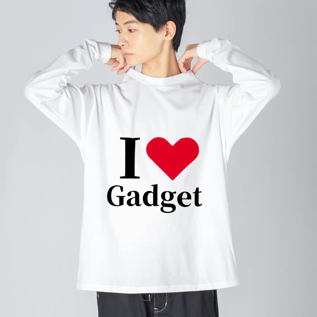 harusaraショップのI LOVE ガジェットグッズ Big Long Sleeve T-Shirt