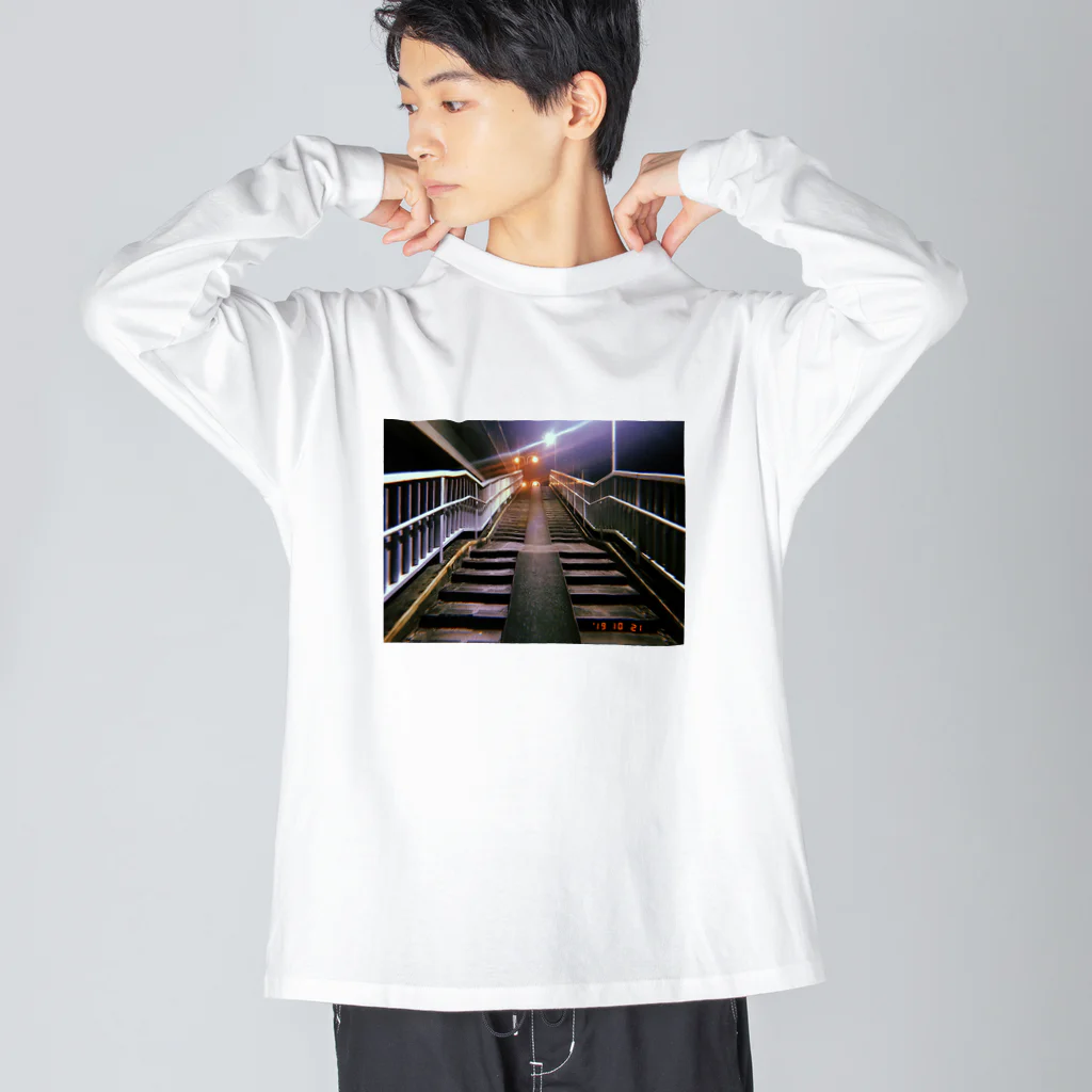 沼倉の橋の横 Big Long Sleeve T-Shirt