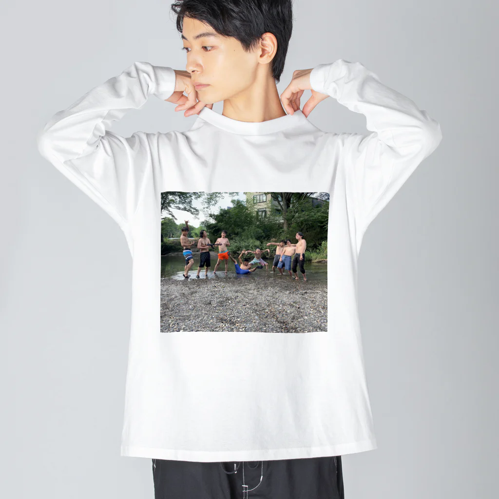 ゆれゆれもっこりのゆれゆれもっこり Ver.2022 ビッグシルエットロングスリーブTシャツ